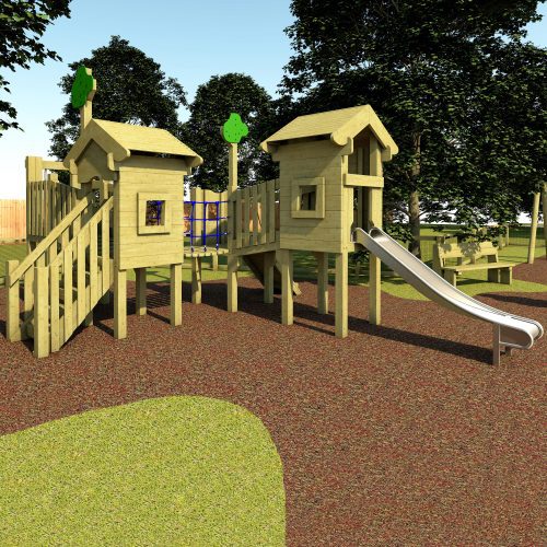 oak play unit