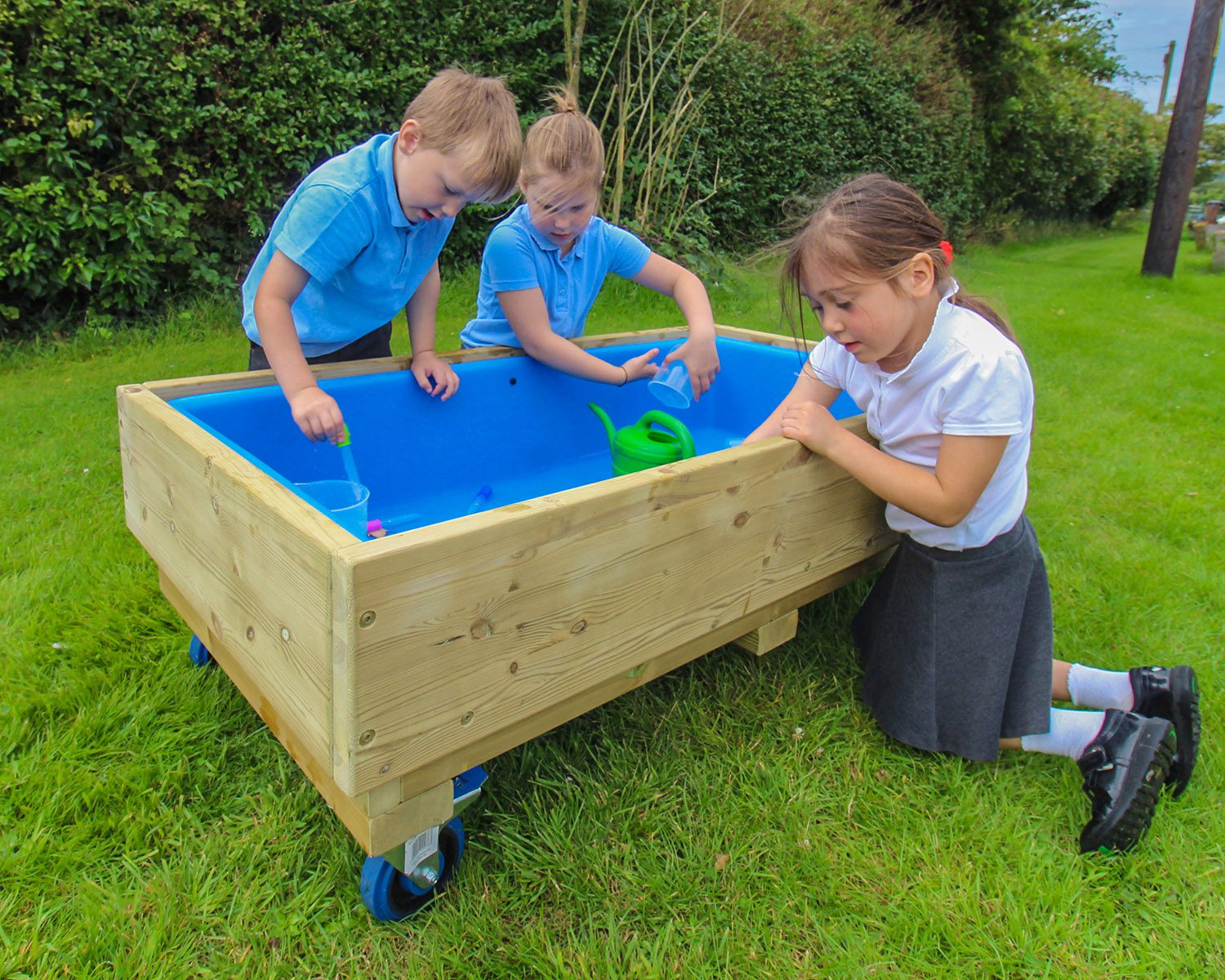 water tray on wheels